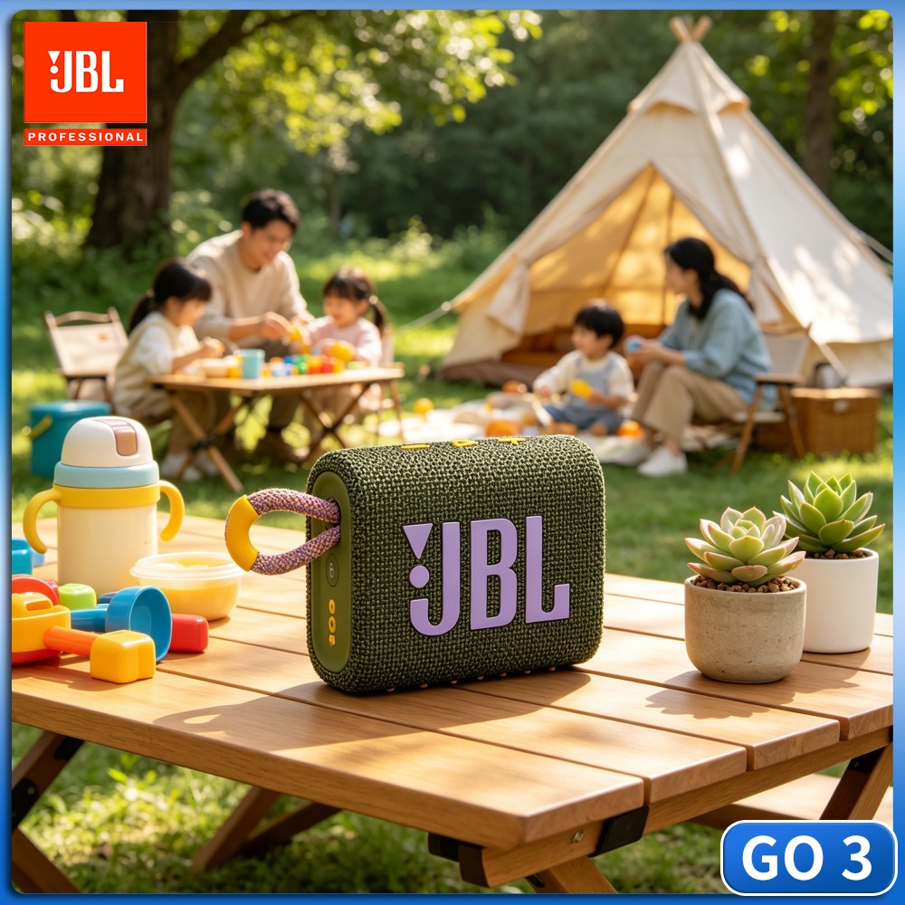 Portable Bluetooth Speaker Waterproof Ipx7 - Ferry Camp Box JBL GO3 Speaker