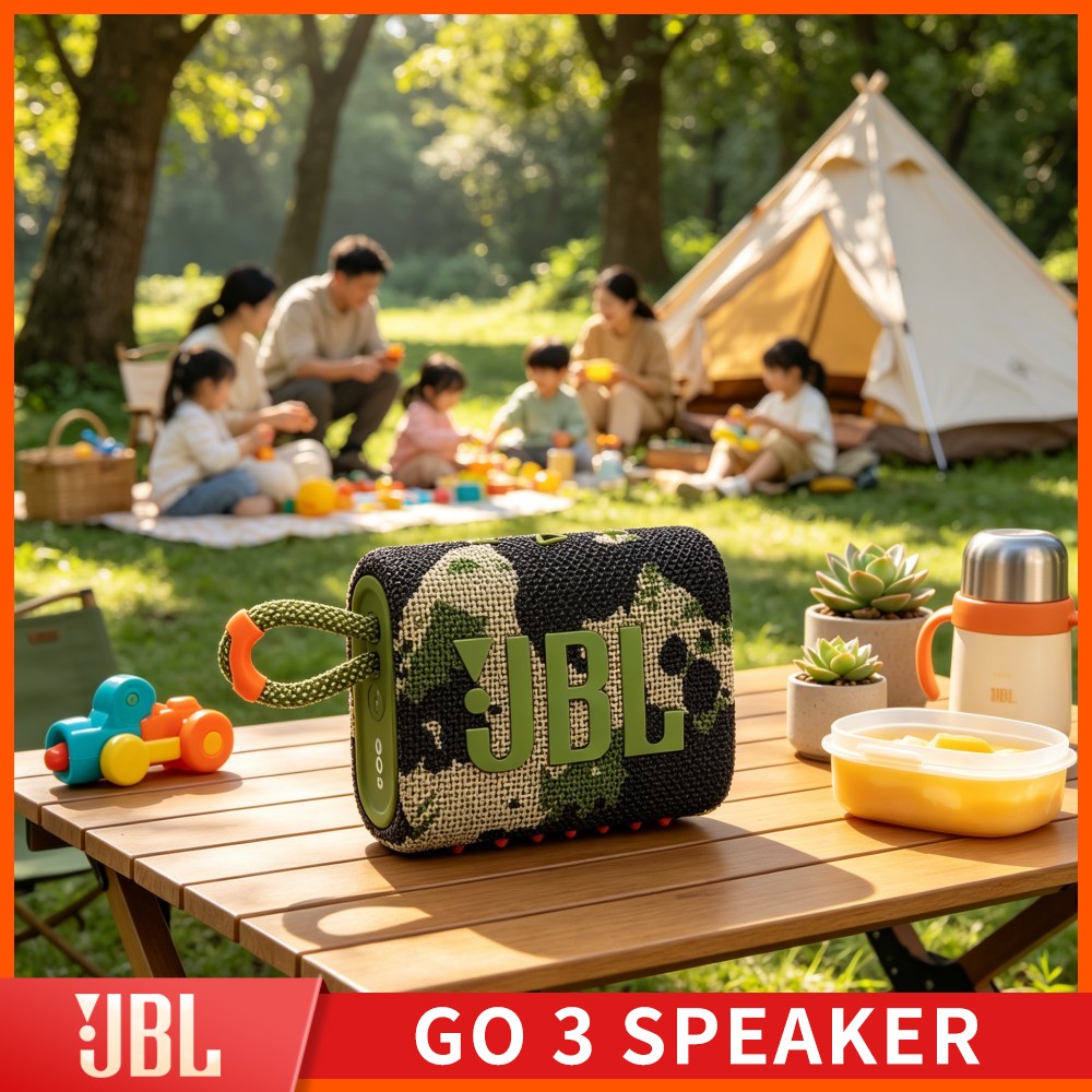 Portable Bluetooth Speaker Waterproof Ipx7 - Beach Home Box JBL GO3 Speaker