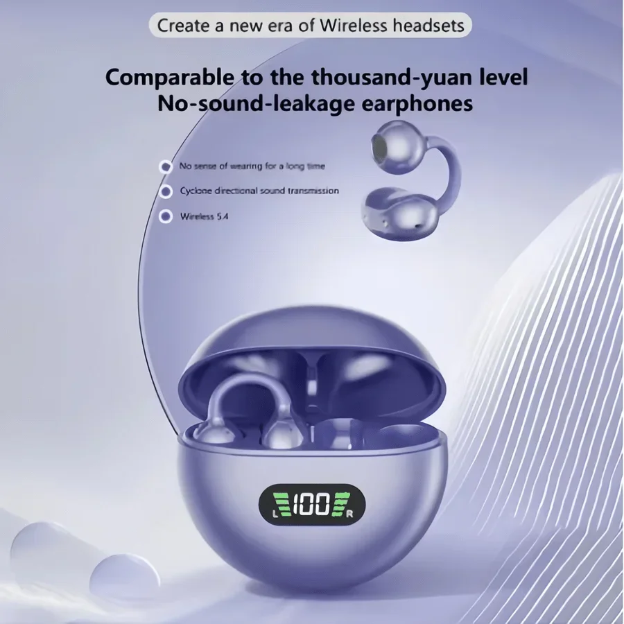 TWS Fone, earbud Bluetooth nir - Anc Wireless Over Ear Headphones ulasan dan harga