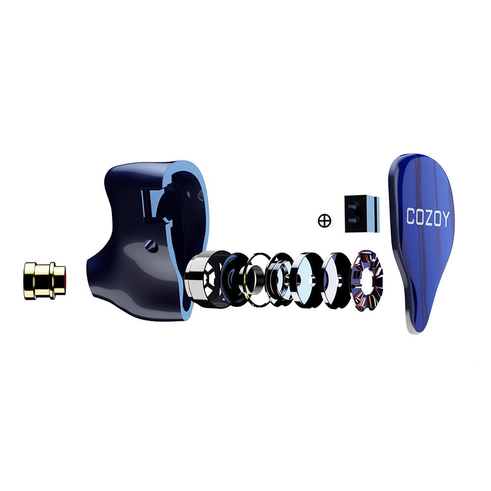 COZOY D1 IEM HIFI 10mm Diafrag - Planar Magnetic Iem Earphones ulasan dan harga